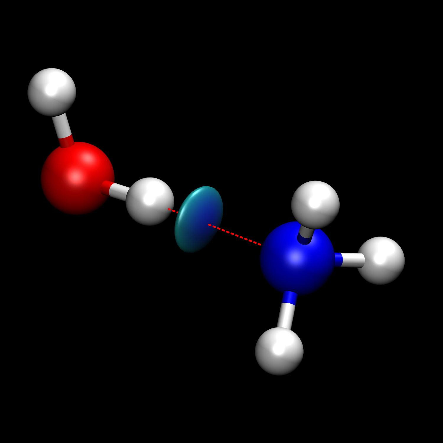 氨分子氢键图图片