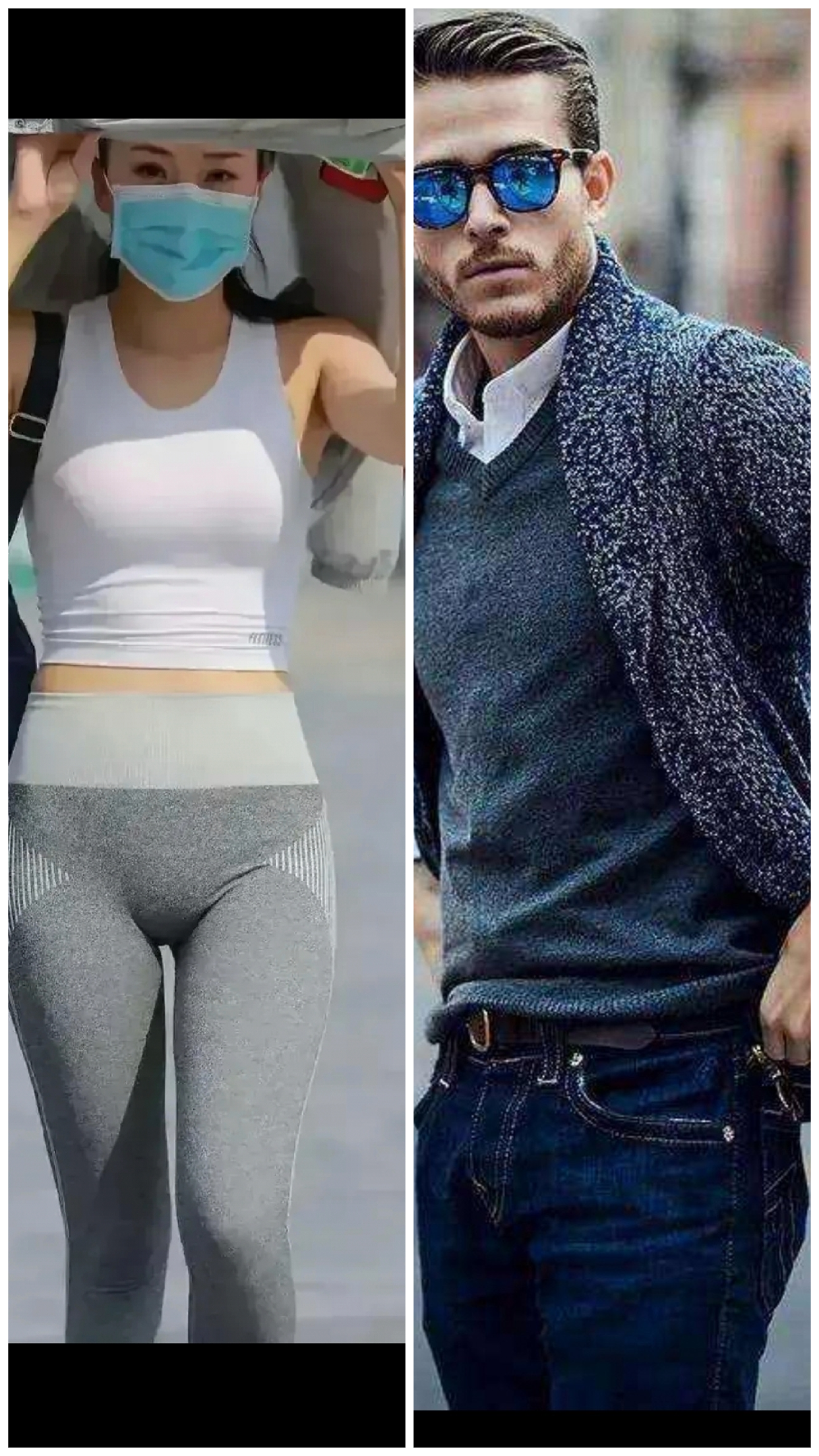 为什么女人穿紧身裤就很好看,男的穿紧身裤却像个变态?
