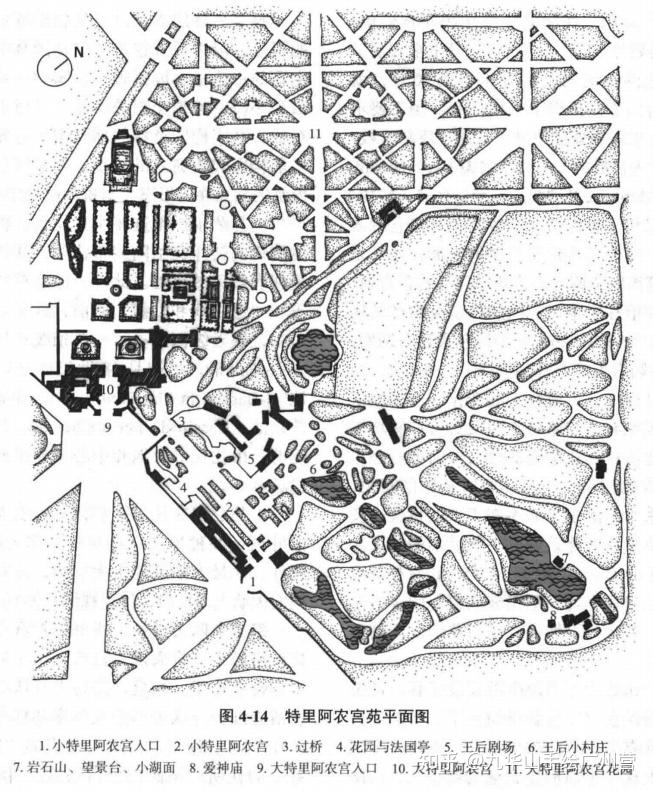 《西方园林史》经典园林平面图-画图题必备素材 - 知乎