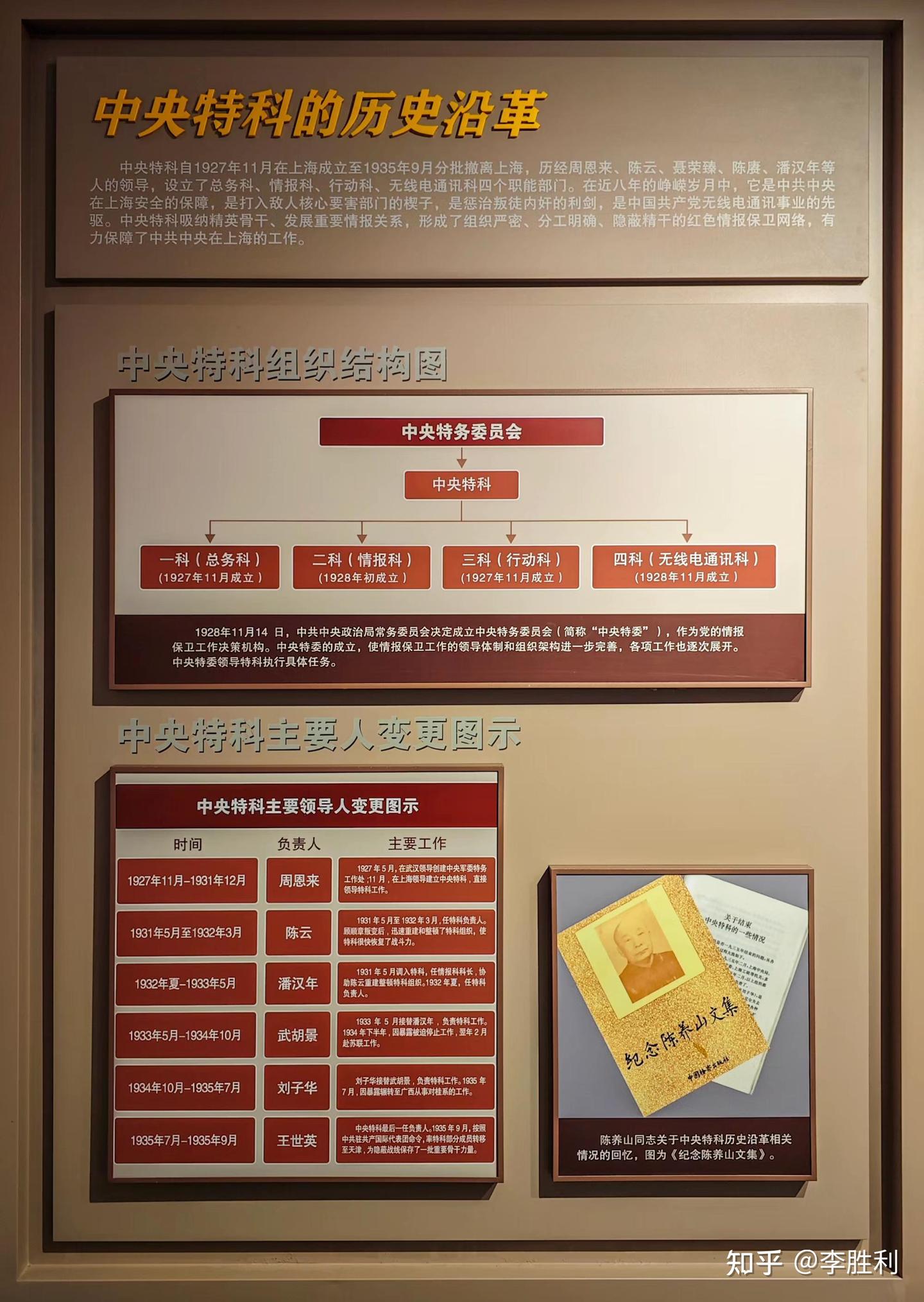 《中共中央特科三个重要分期负责一些特定工作的十二位开国元勋》 - 知乎
