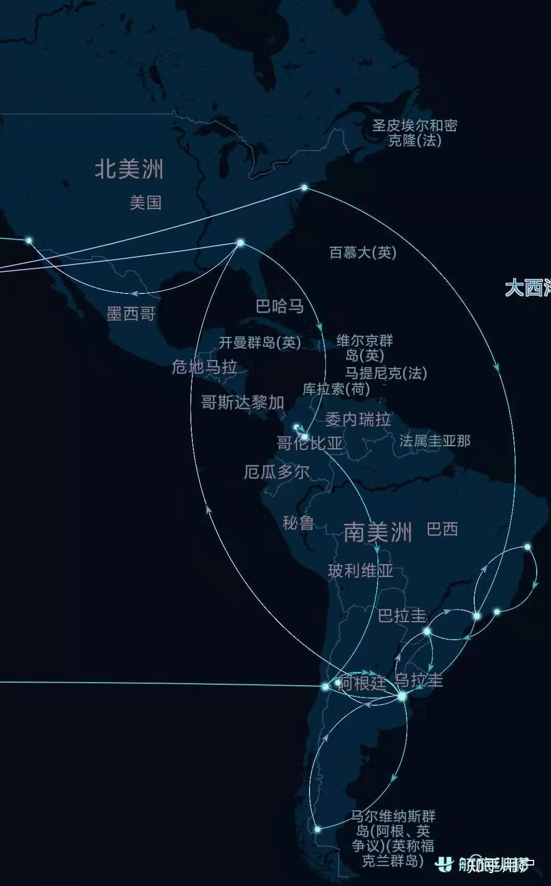 飞过很多地方航旅纵横上的航线图很多是一种怎样的体验