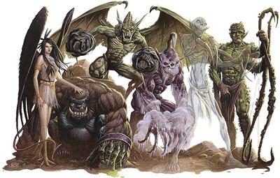 dnd深渊和地狱各路领主设定图鉴