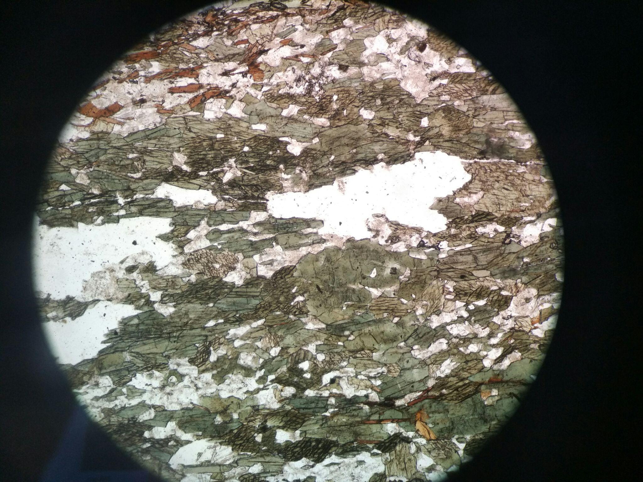 求大神发些偏光显微镜下各种岩石矿物的照片及介绍? - 知乎