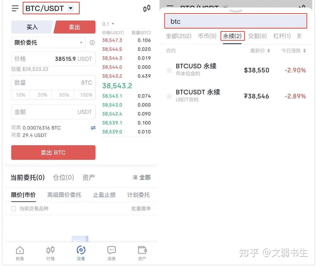 比特币下跌也能盈利？教你如何进行合约交易？ - 知乎