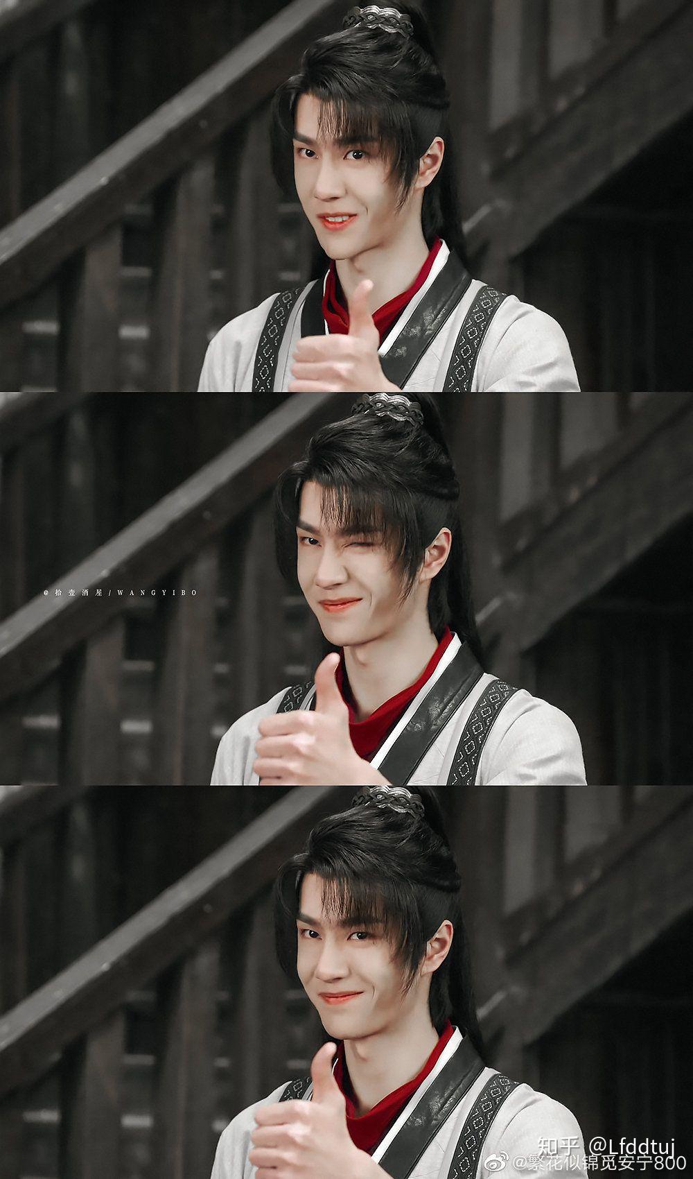 如何评价王一博在电视剧有翡路透中的造型