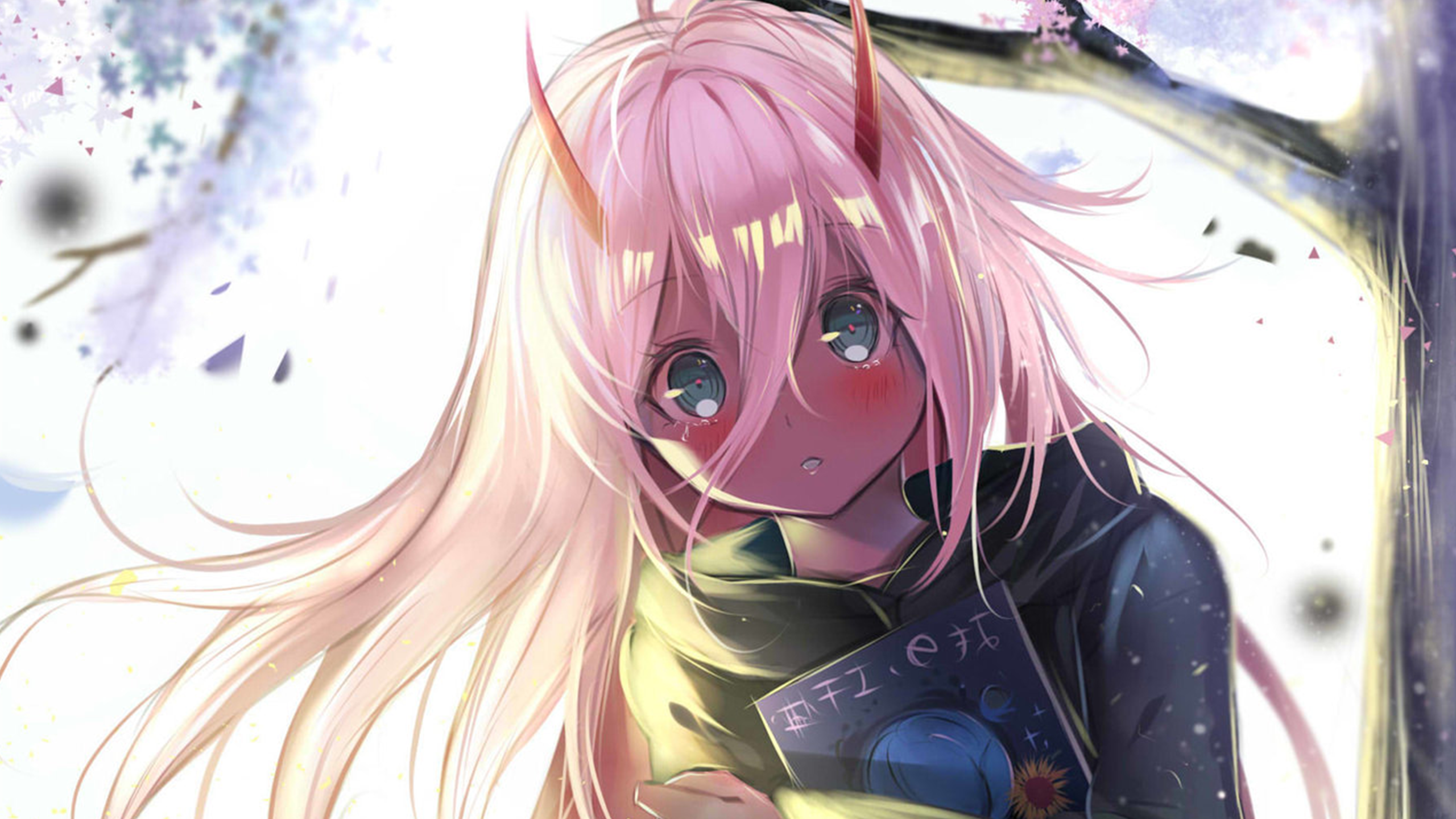 有没有02的竖屏壁纸darlinginthefranxx