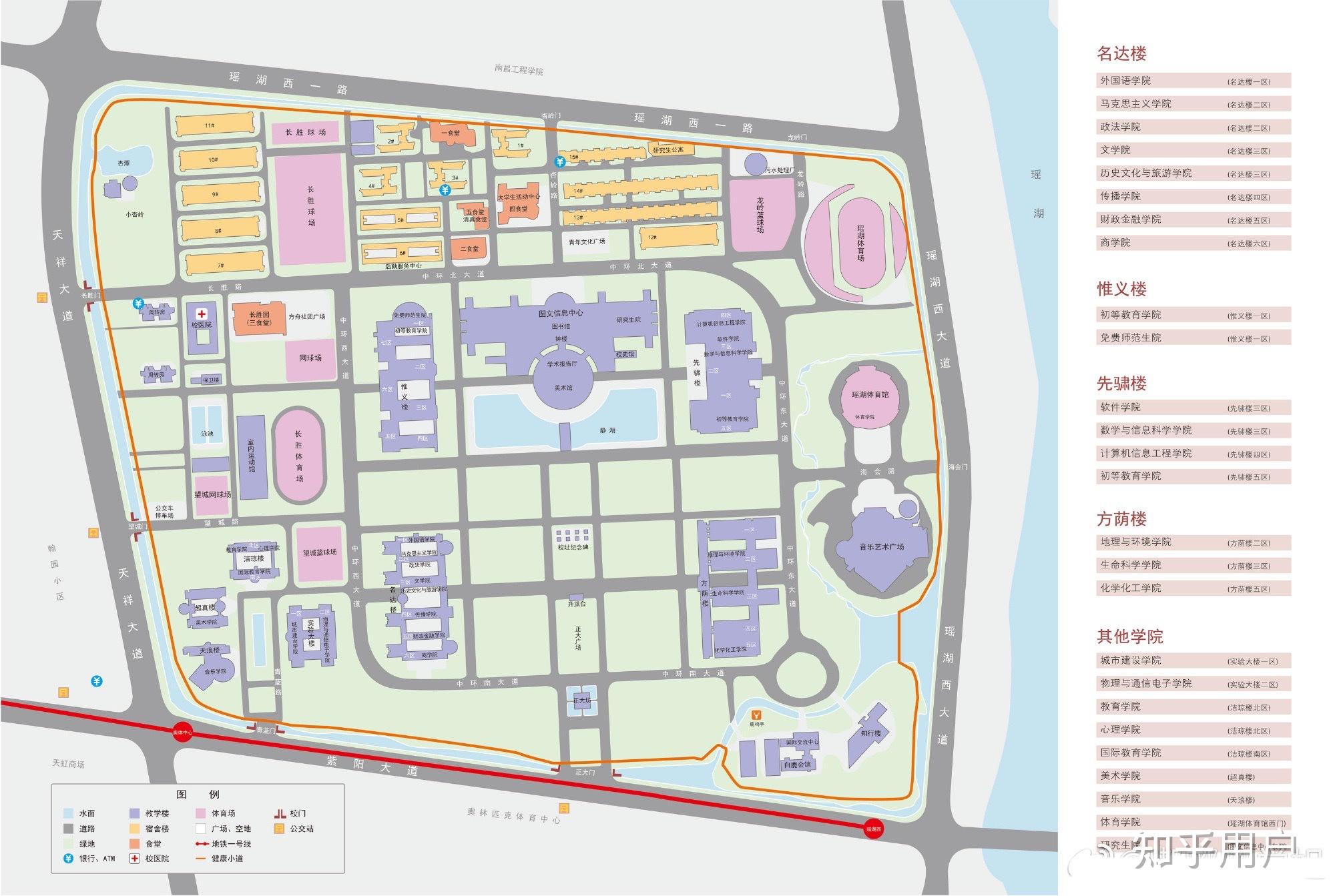 江西师范大学怎么样建筑面积2000多亩大不大如果逛完学校大概花多长