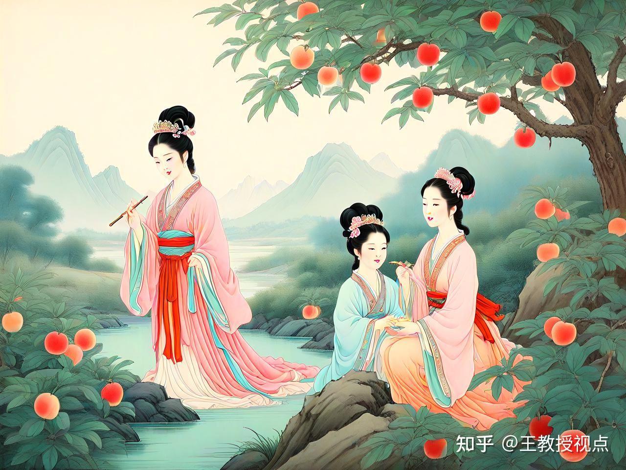 王母娘娘传说:仙女、蟠桃园与梦幻仙境探秘 - 知乎