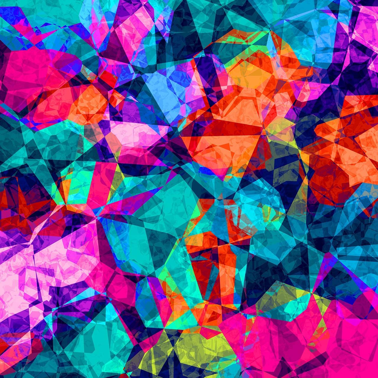 2. 抽象画笔触运用