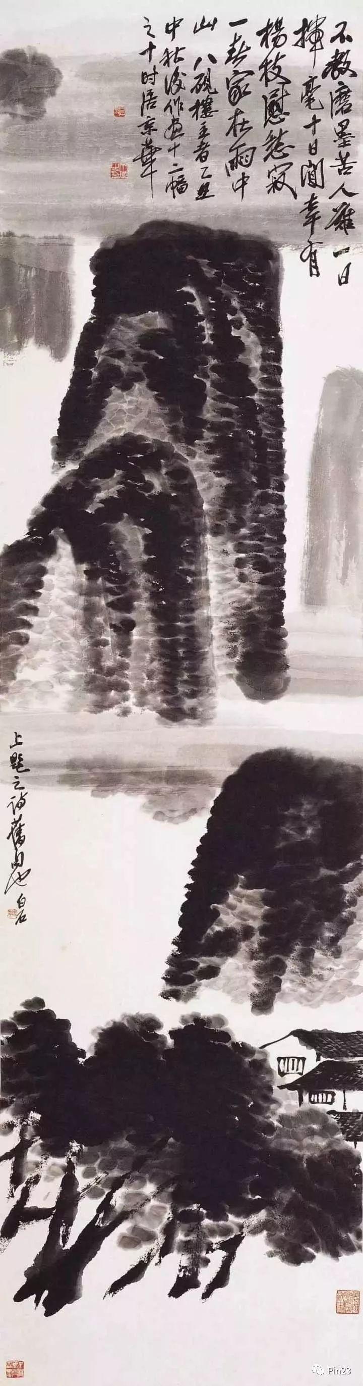 花禽十二条屏 高清赏析]齐白石《山水十二屏》为什么能成为全球最贵的中国艺术