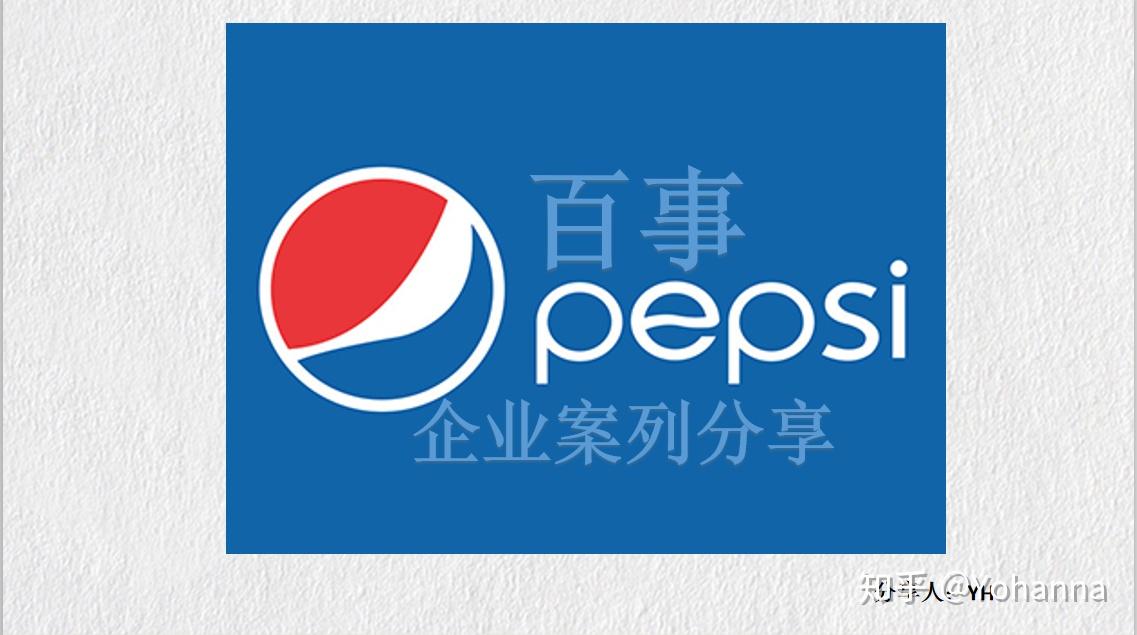 百事企业案例分析 - 知乎