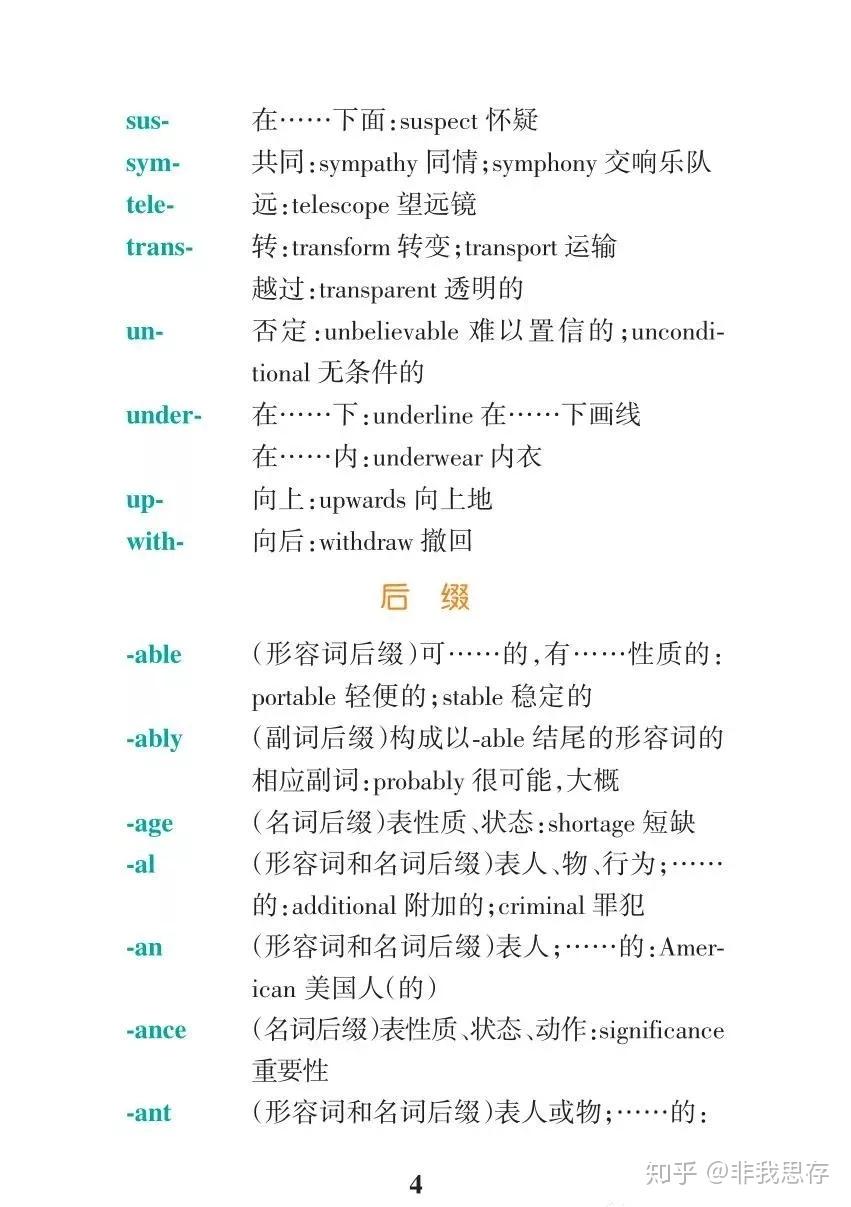 清华学霸:14张图搞定高考英语全部词根,让单词更好背! - 知乎