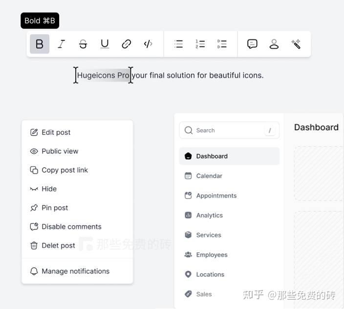 Hugeicons - 优雅精致、充满活力的开源图标库,包含多达 27000个的图标,支持免费商用 - 知乎