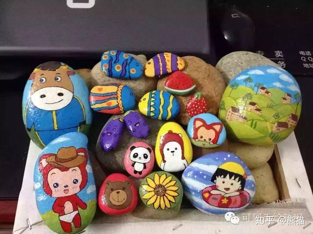 如何在石头上画画需要什么材料要什么步骤