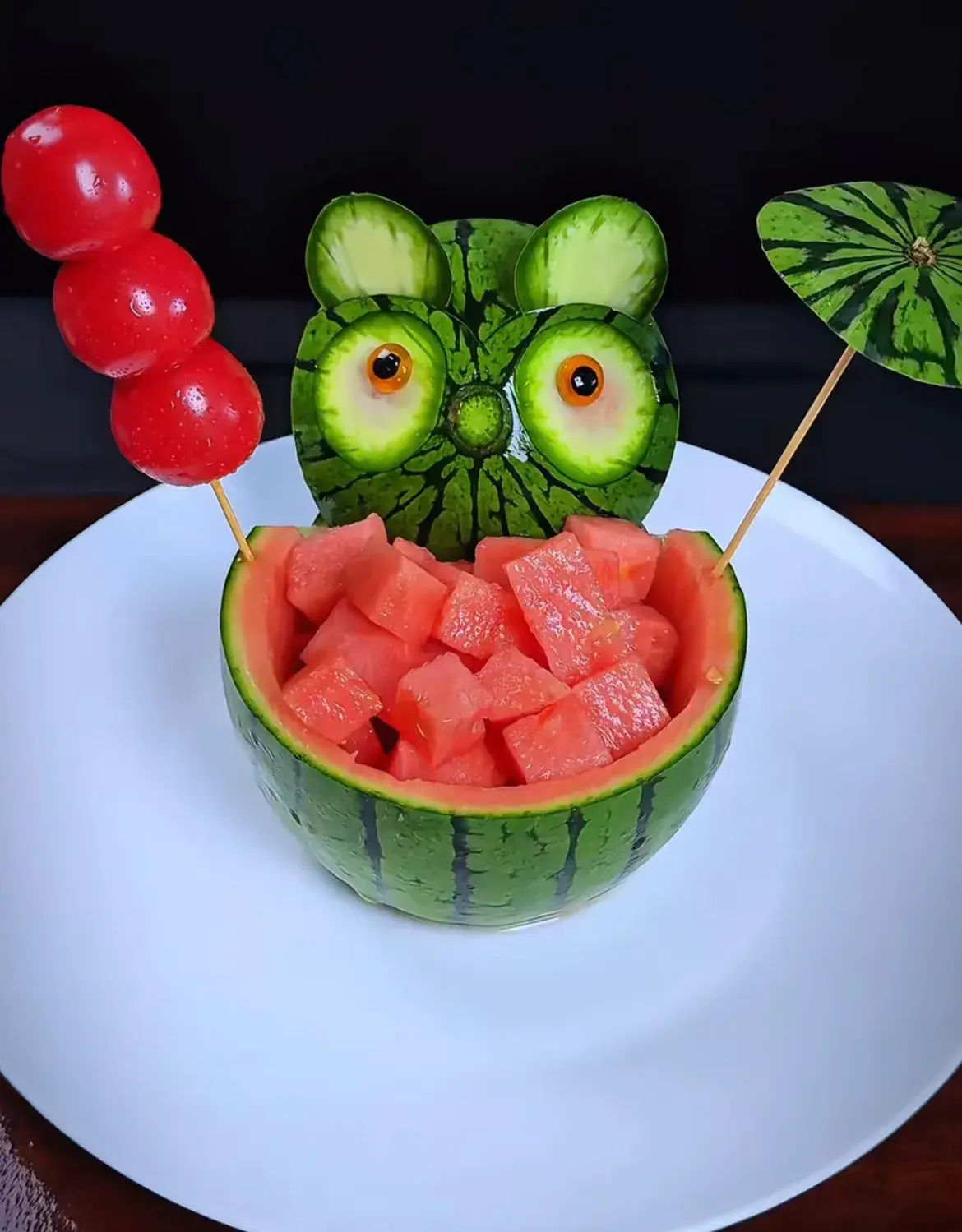 西瓜怎样切更好吃?