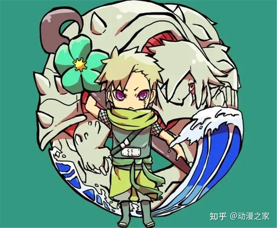 火影忍者中Q萌画风的九大尾兽:守鹤蠢萌,矶抚憨萌,四尾丑萌,都很适合当头像 - 知乎
