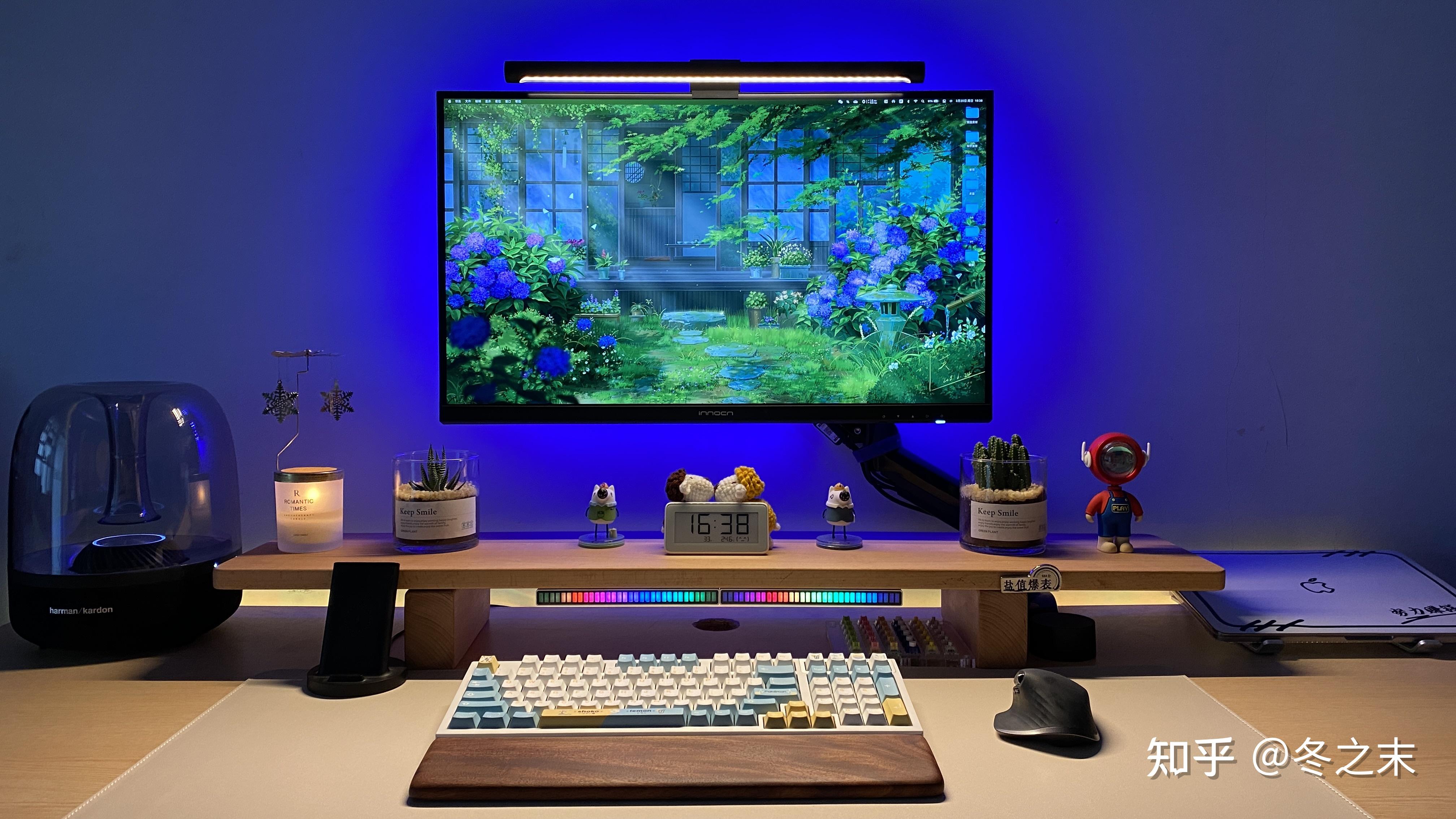 你的电脑和外设在桌面上是怎么布局和摆放的? - 知乎