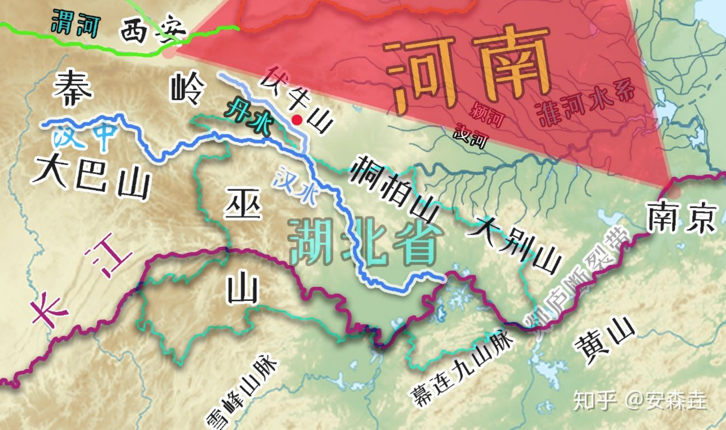 丹水只不过是一条小河,但丹阳最终汇入的却是一条