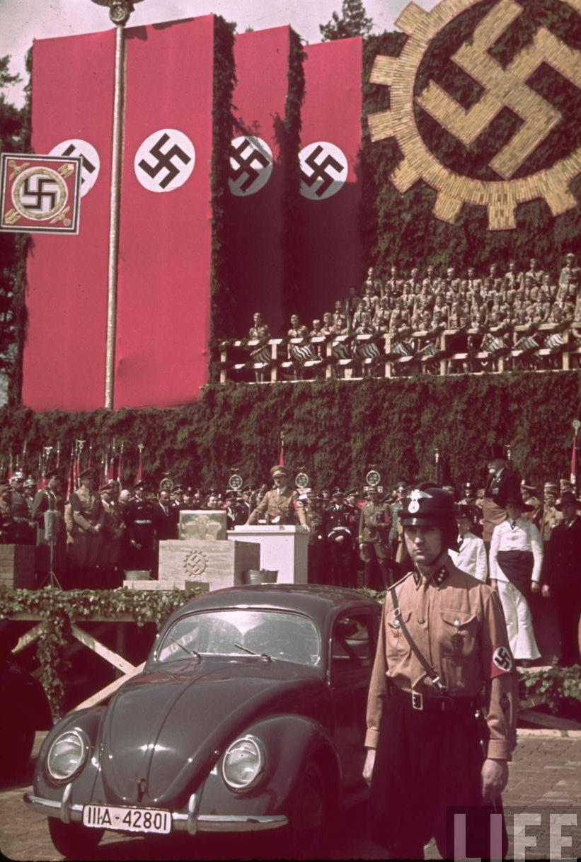 大众汽车的车标居然是纳粹标识?