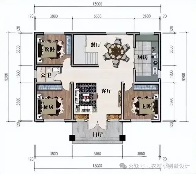 42套一层新中式别墅自建房,也霸气十足乡村一层养老农村别墅住宅 - 知乎