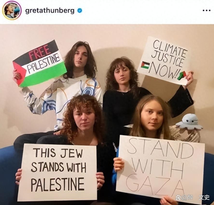 如何看待瑞典环保少女丹麦出席挺巴示威被捕