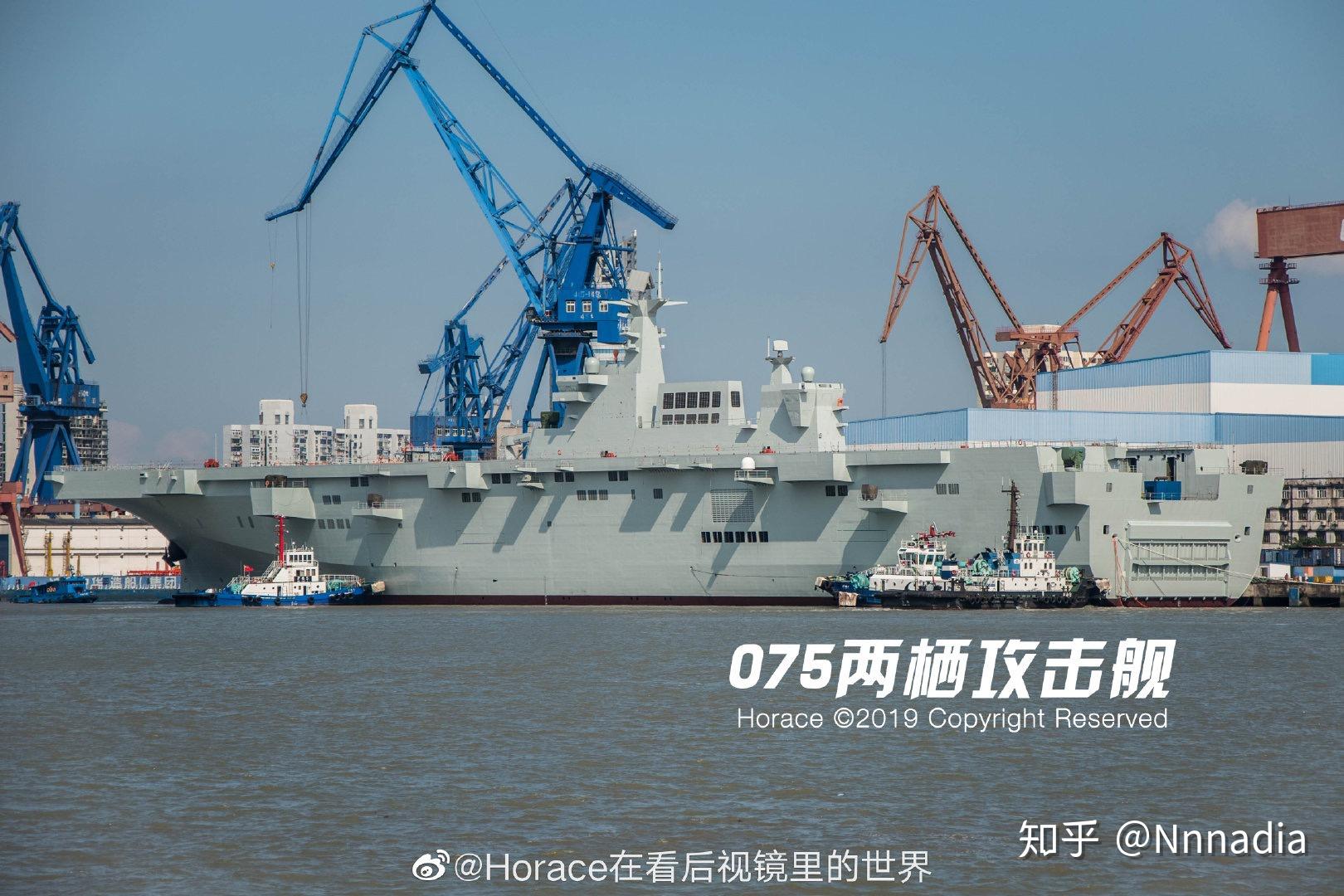 刚下水的075两栖攻击舰是否需要类似于f35b的stovl战机来增强其两栖或