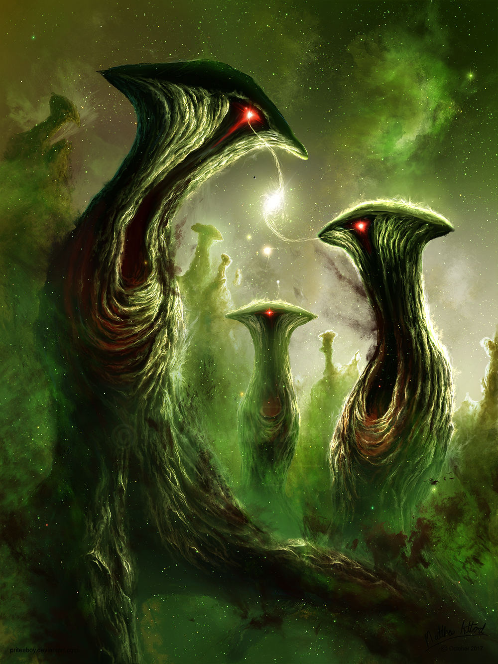 求类似巨物图片,这算克苏鲁风吗? - 知乎