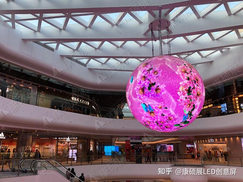 室内球形LED显示屏在商业空间的应用场景 - 知乎