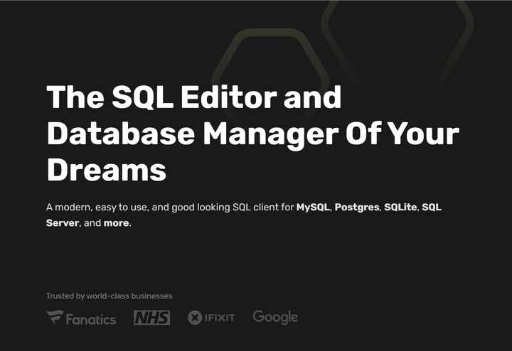 开源跨平台SQL编辑器:Beekeeper Studio - 知乎