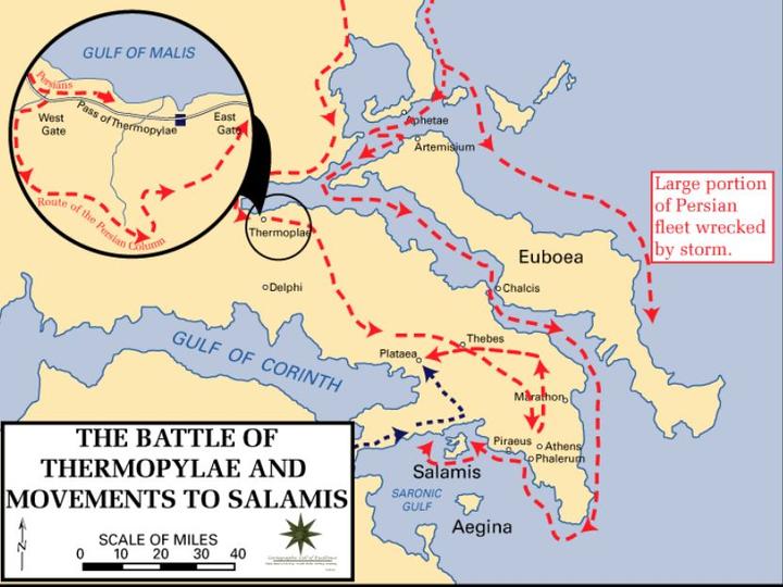 历史上的今天温泉关战役300名斯巴达勇士壮烈牺牲