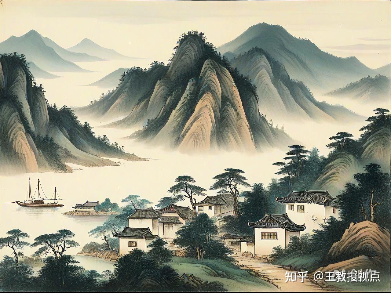 富春山居图:山水间的艺术瑰宝与生命哲学赏析 - 知乎