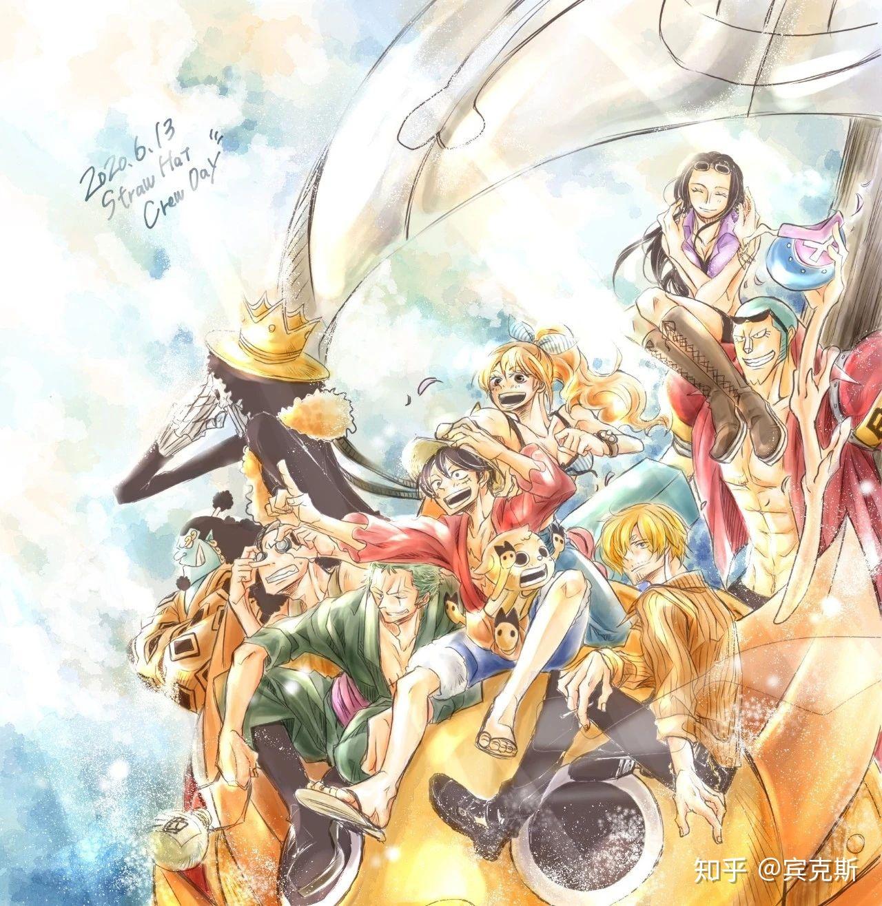 有哪些好看的海贼王全员图? - 知乎