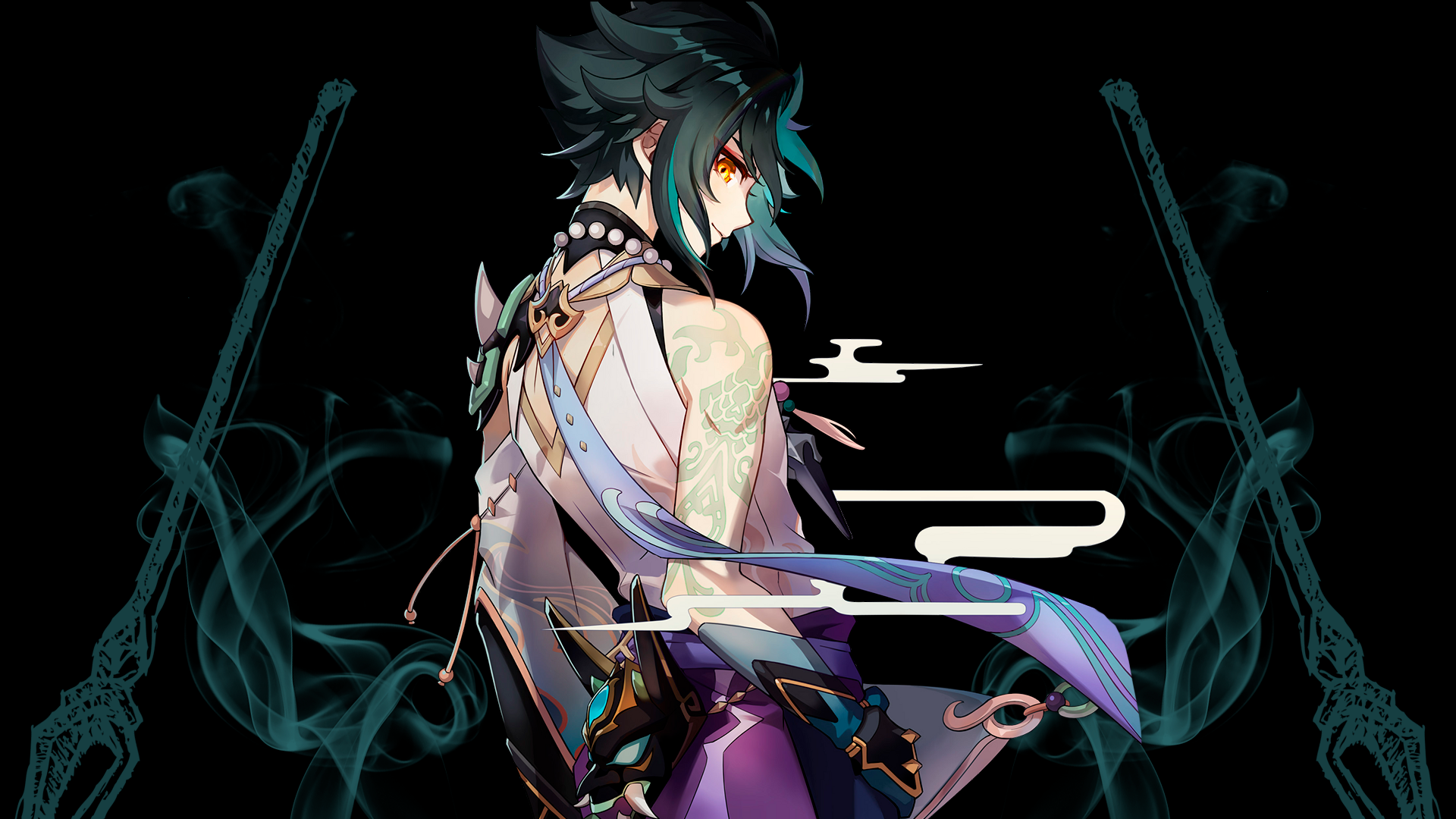 求原神魈高清美图无水印? - 知乎