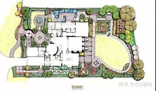 100款园林庭院景观设计平面效果图,总有一款是你喜欢的 - 知乎