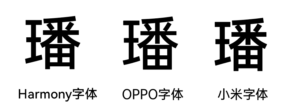 为什么‘璠’这个字和别的字不一样?手机更改字体为什么改不掉? - 知乎