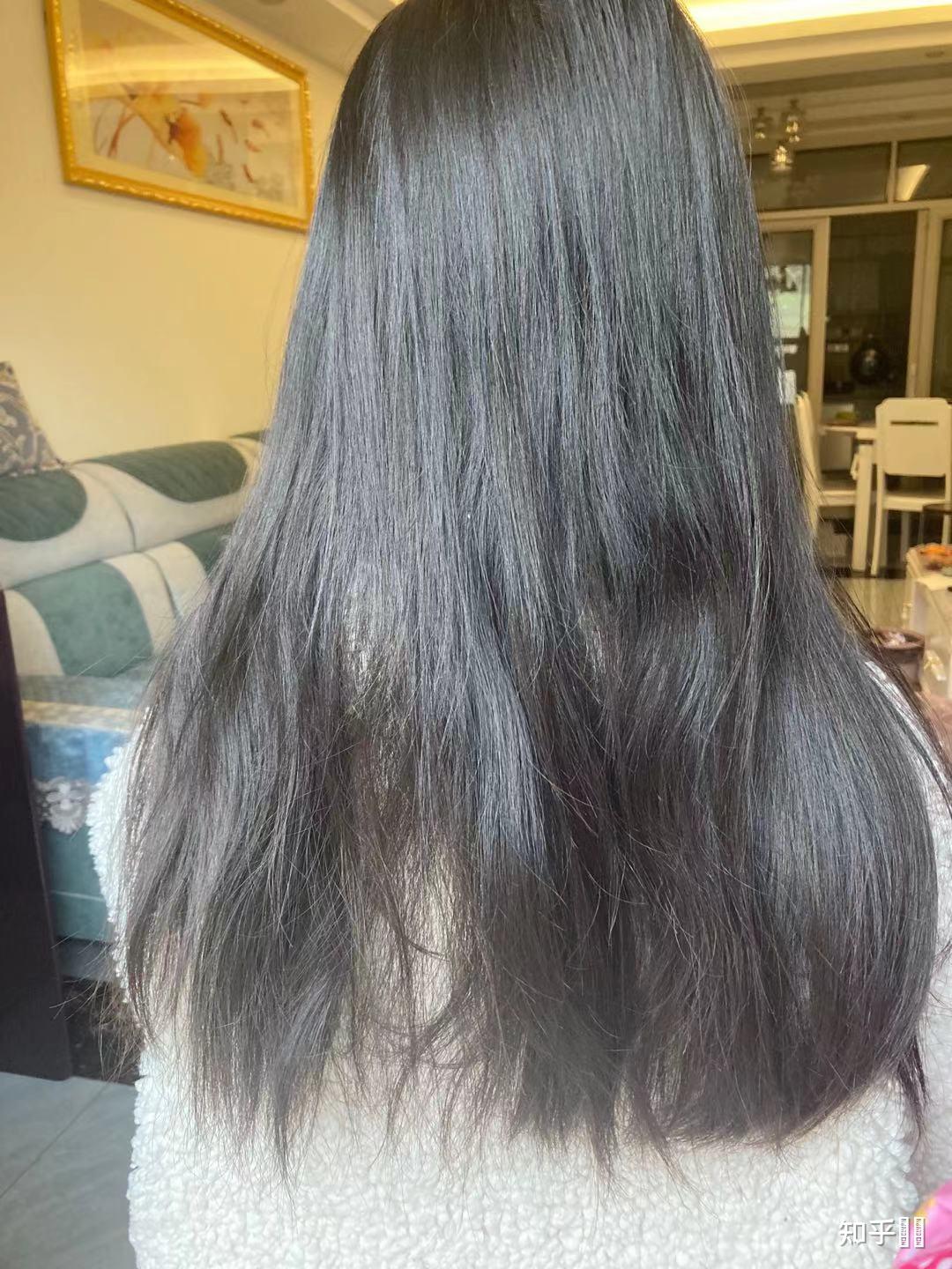 小仙女染完黑茶色是什么感觉掉色了丑吗最近想去染这个色