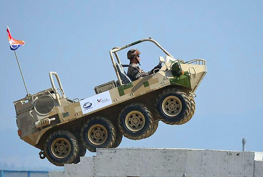 珠海航展上的山猫全地形车重火力版有什么用? - 知乎