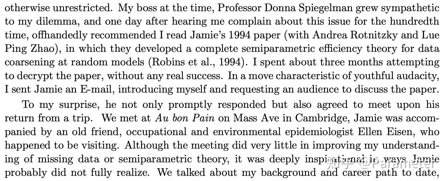 如何入门 semiparametric efficiency theory - 知乎