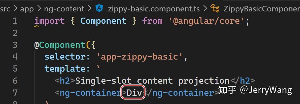 Angular 内容投影 content projection 的一个问题的单步调试 - 知乎