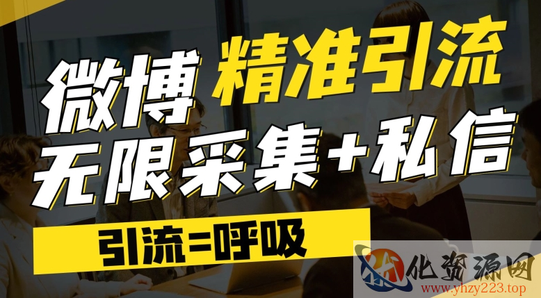 微博最新引流技术，软件提供博文评论采集+私信实现精准引流【揭秘】