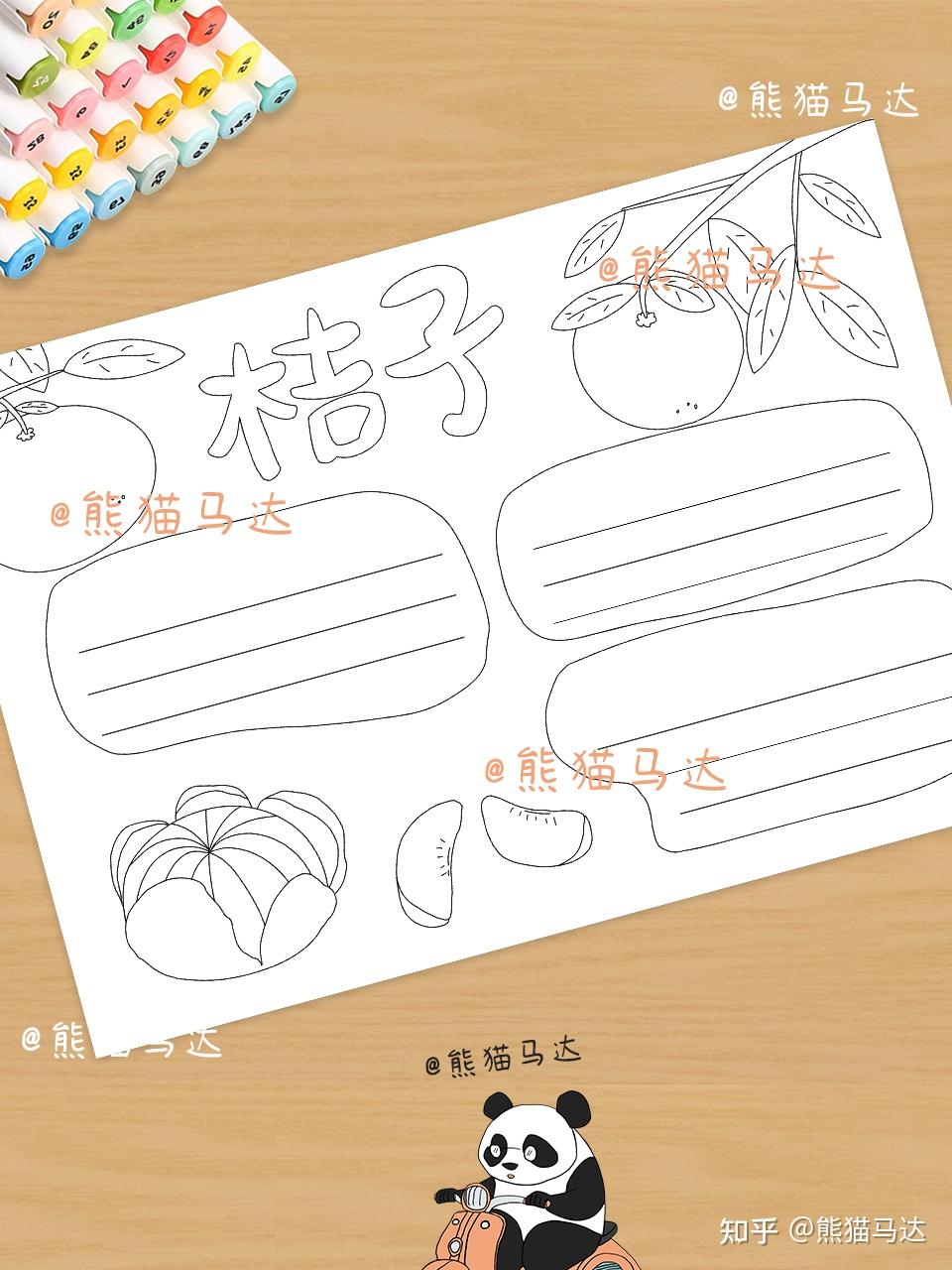 桔子手抄报 163 🍊