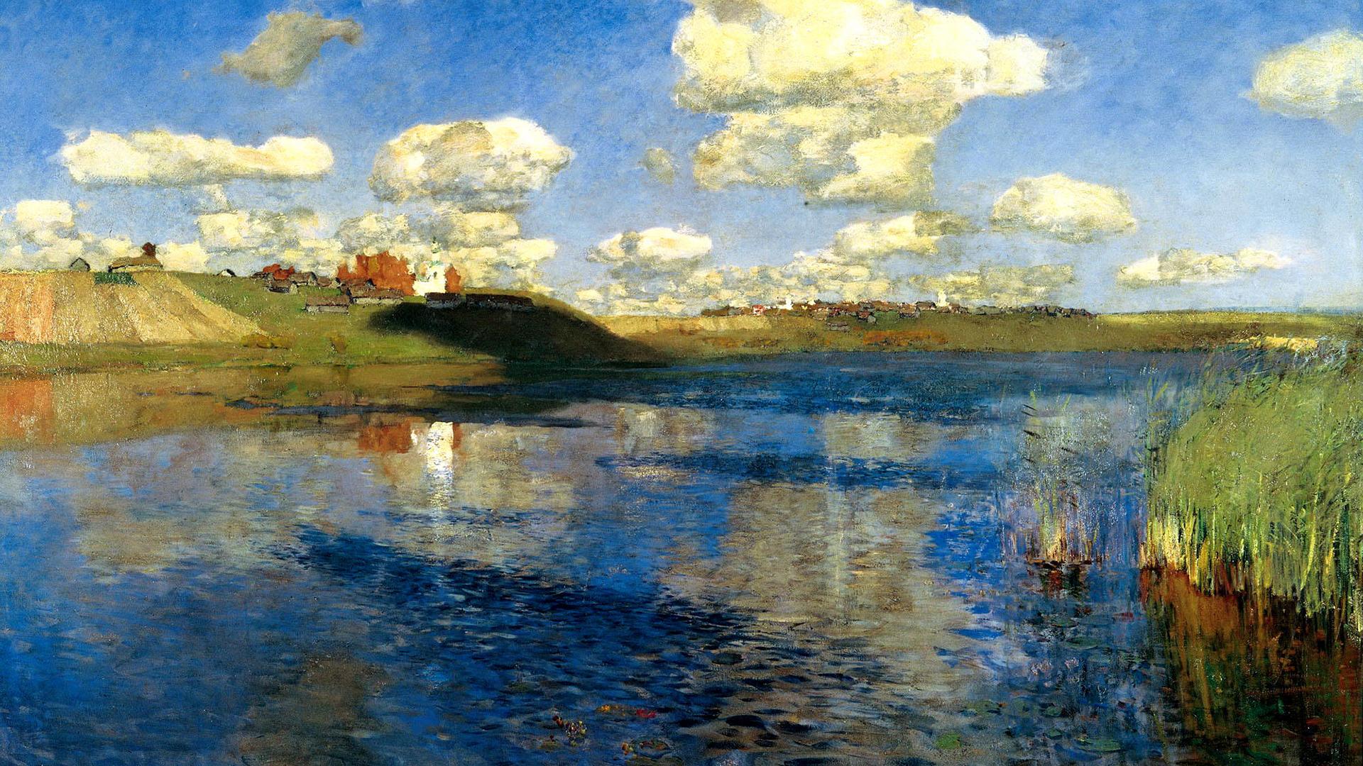 能不能推荐一些适合做壁纸的名画