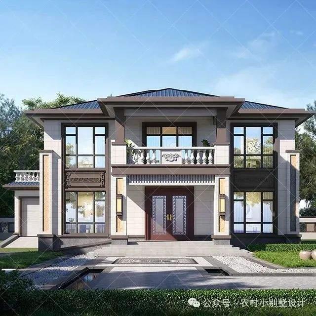 城里有房，不如老家有地，45套二层新中式农村自建房别墅设计精选 - 知乎