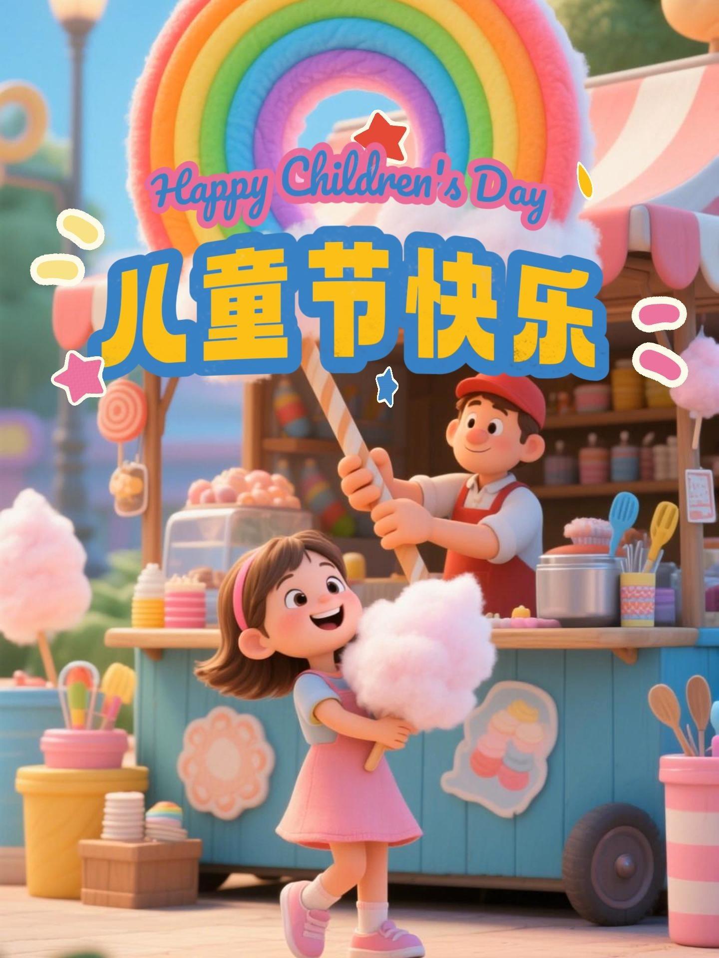 ai视频六一儿童节快乐