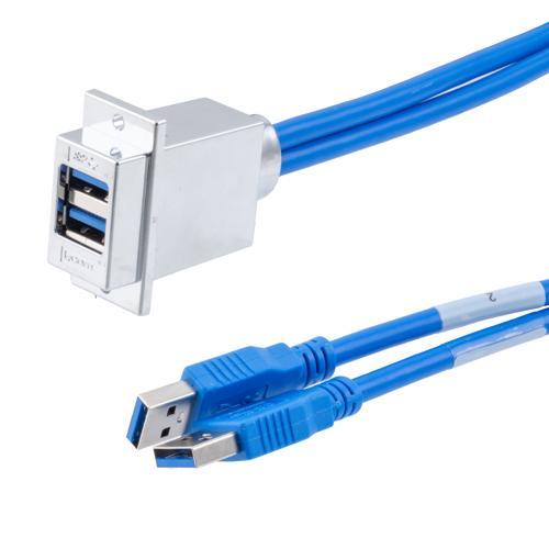 USB公头/母头双接口线缆的应用解析