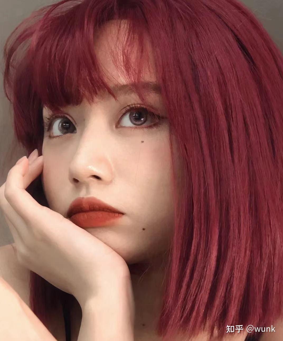 冷白皮,天生棕发,不漂可以染什么发色? - 知乎