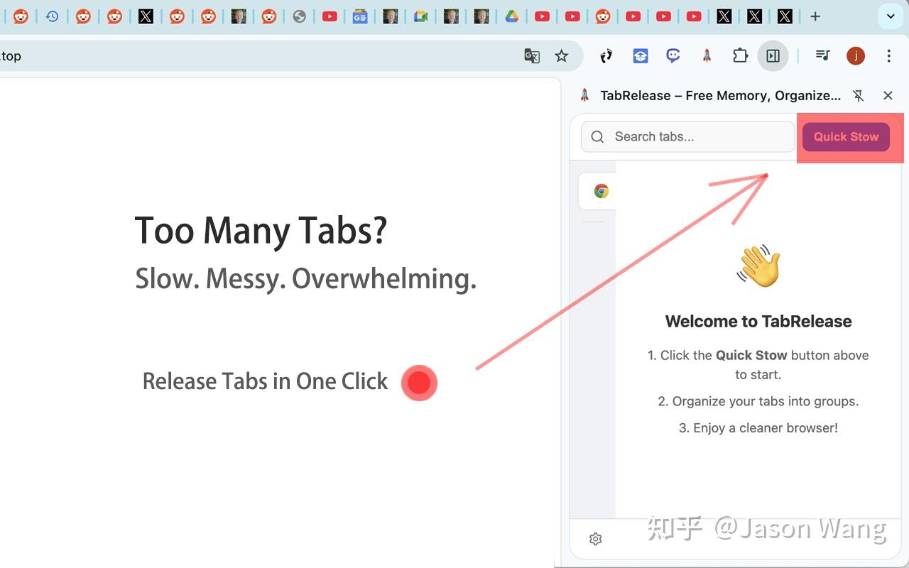 Chrome 标签页太多怎么办?我做了一个更符合使用习惯的管理方式