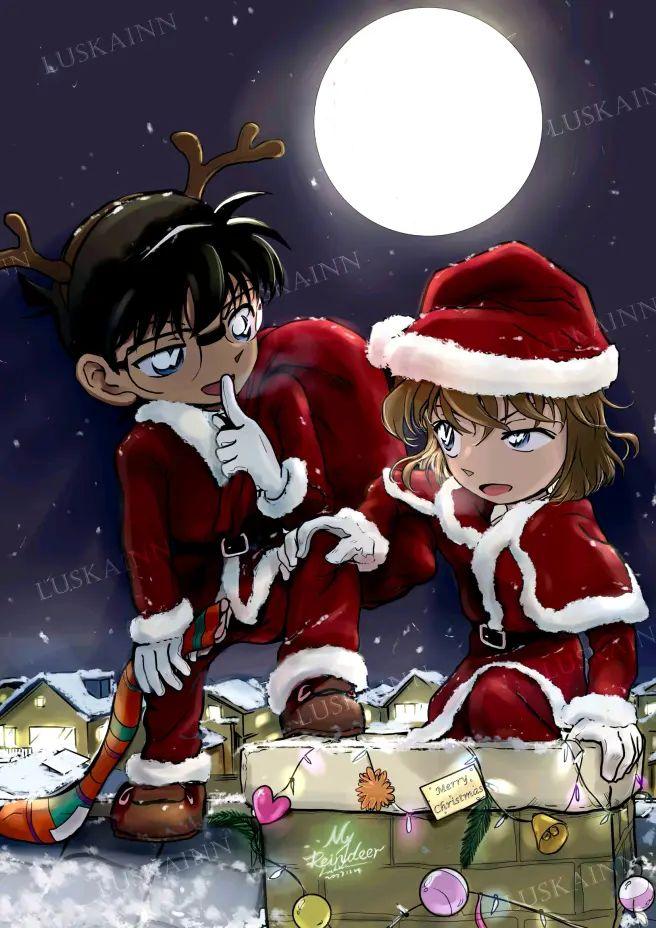 有没有柯南和灰原哀的情侣头像? - 知乎