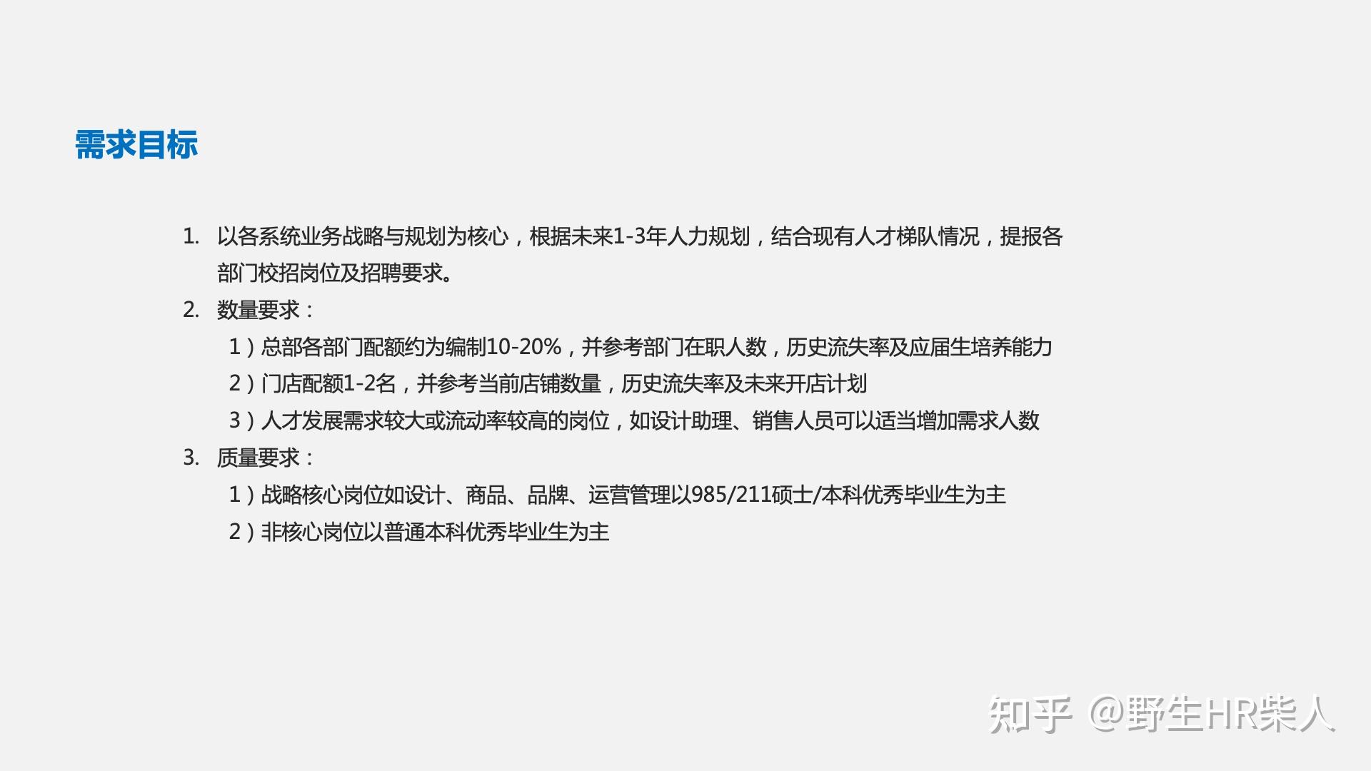 23年校招管培生项目执行方案 - 知乎