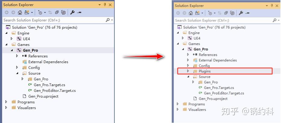 UE4 右键项目无 Generate Visual Studio project files - 知乎